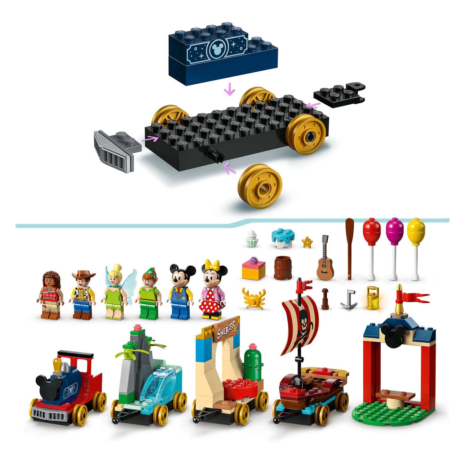 Lego Lego Disney 43212 Train de fête