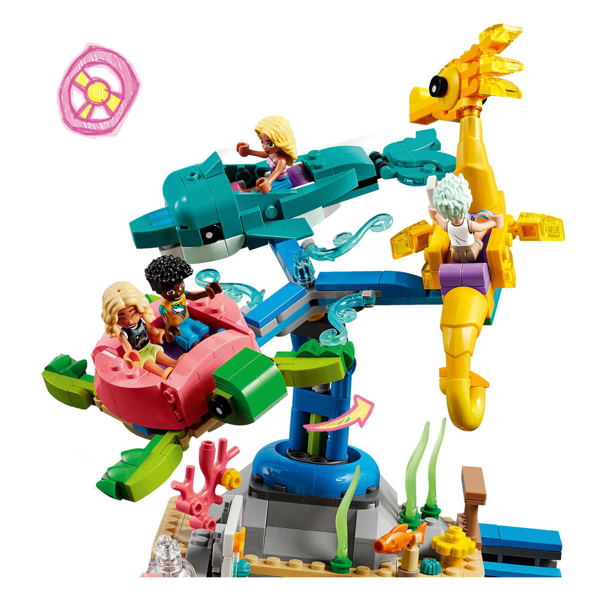 LEGO LEGO Friends 41737 plage d'attractions de plage