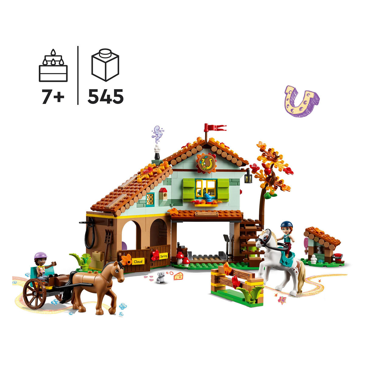 LEGO LEGO AMIS 41745 AUTOMNES ÉTABLE DE CHEVAL