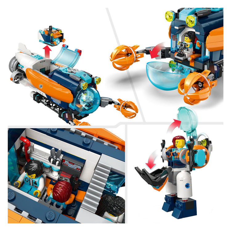 LEGO LEGO CITY 60379 Soumettre pour la recherche en mer profonde