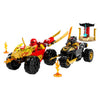 Lego LEGO Ninjago 71789 Le duel de Kai et Ras entre la voiture et la moto