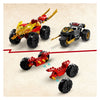 Lego LEGO Ninjago 71789 Le duel de Kai et Ras entre la voiture et la moto