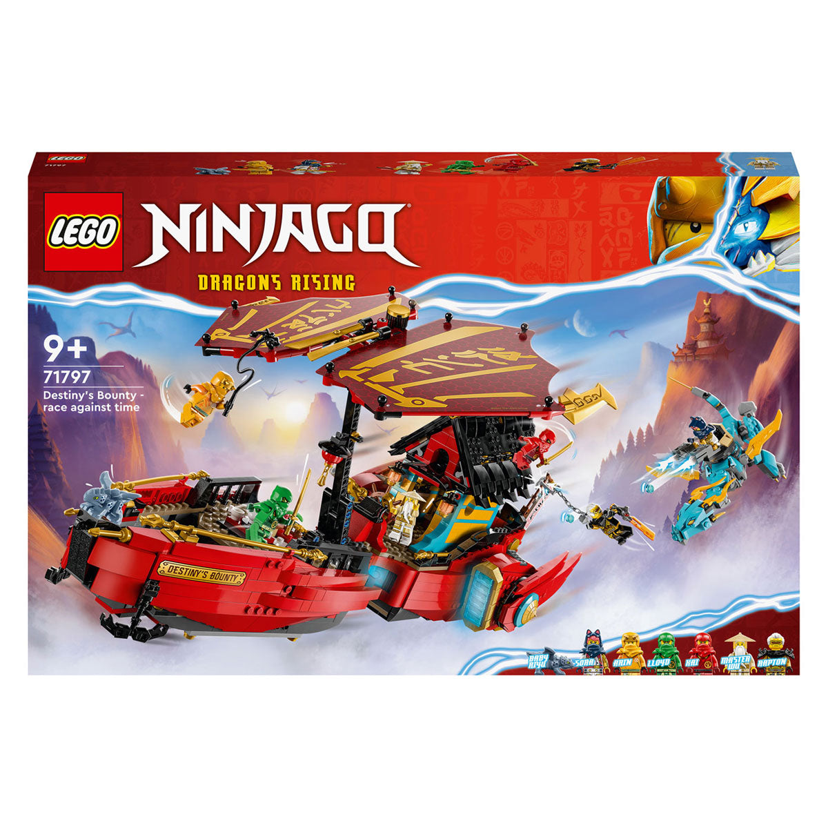 LEGO LEGO NINJAGO 71797 DESTIN'S BUNTY-RACE contre le chronomètre