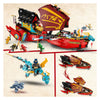 LEGO LEGO NINJAGO 71797 DESTIN'S BUNTY-RACE contre le chronomètre