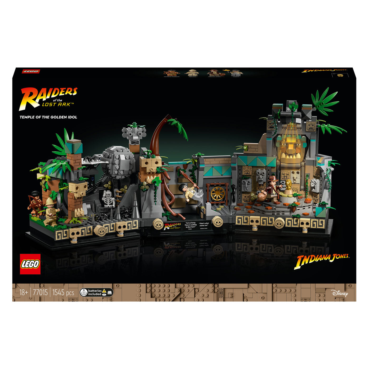 LEGO LEGO INDIANA Jones 77015 Temple de la statue d'or