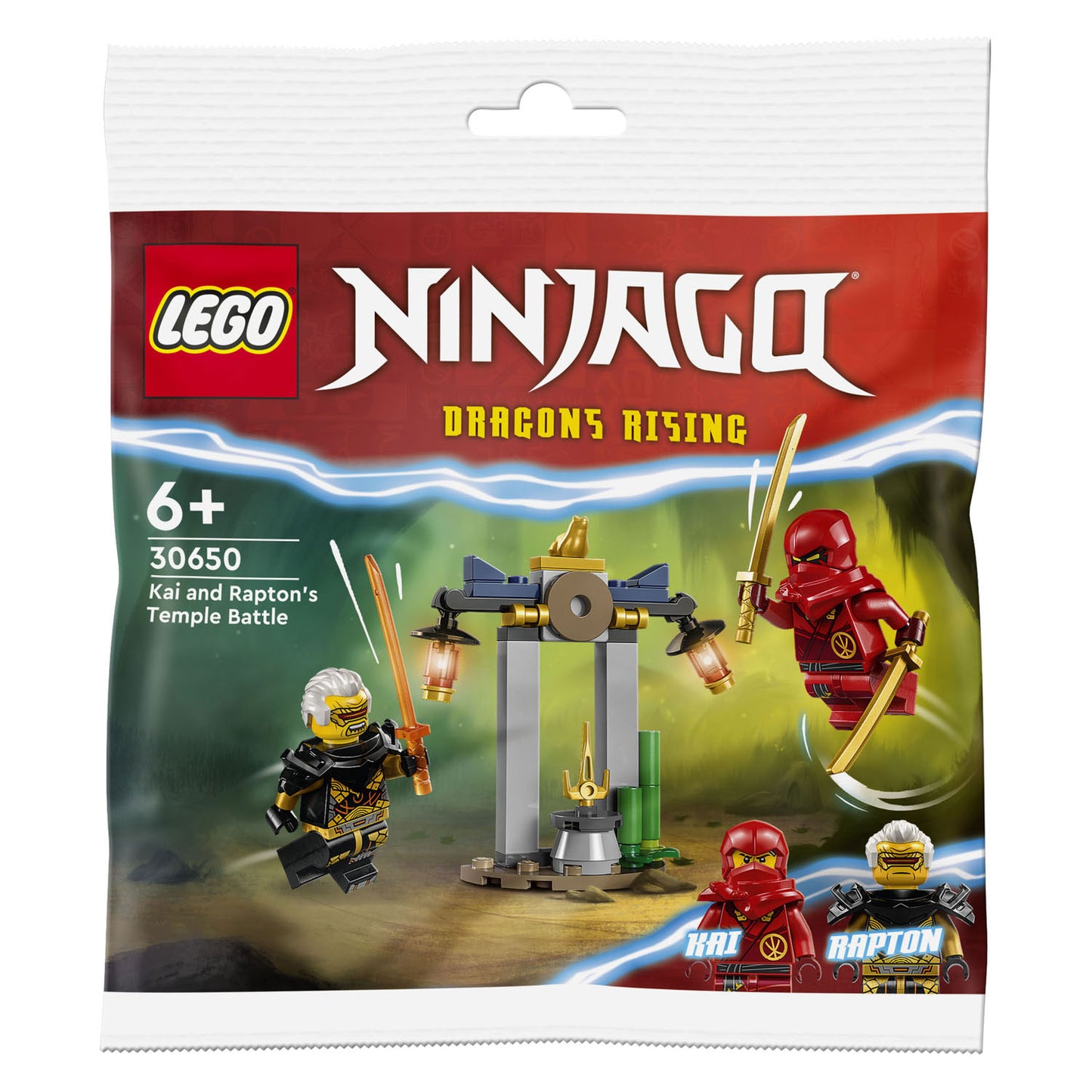 Lego Lego Ninjago 30650 Kai et Raptons Temple Battle Temple