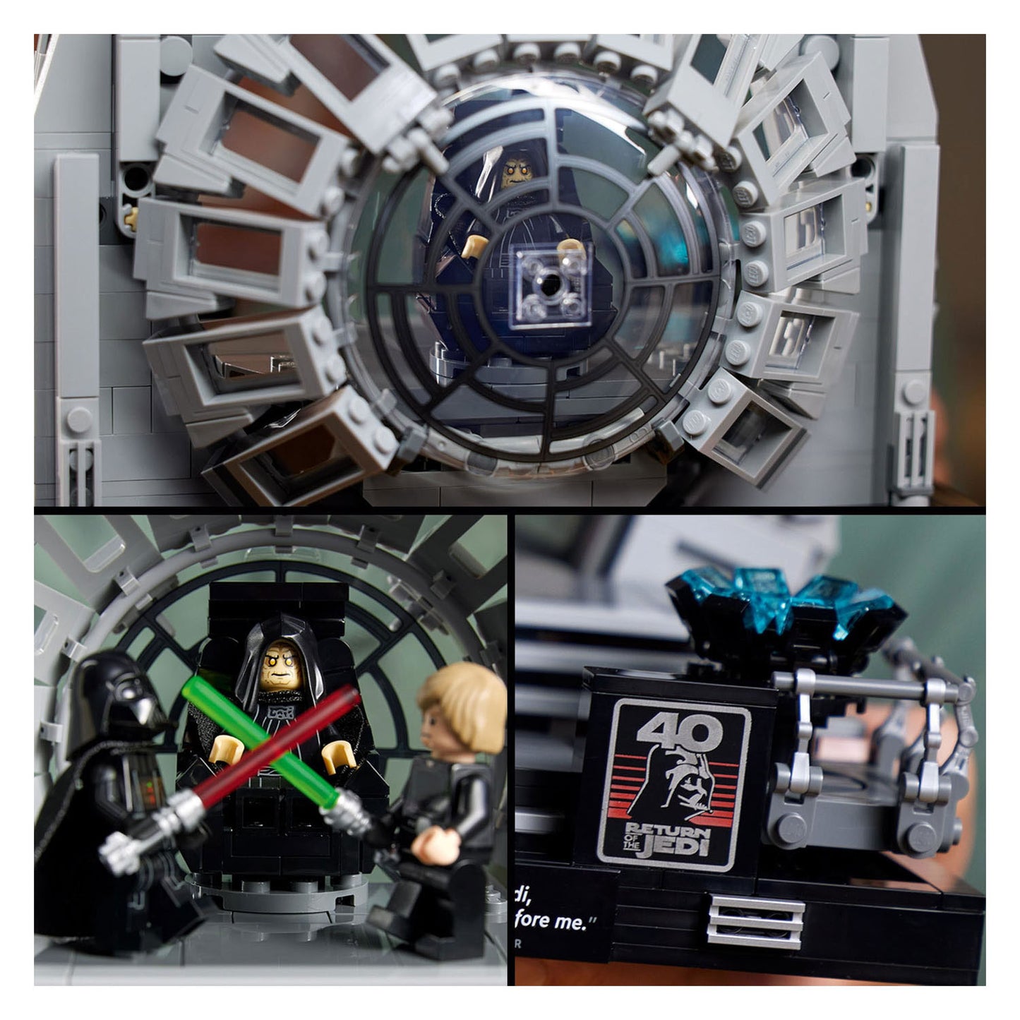 LEGO LEGO Star Wars 75352 Salle du trône de l'empereur Diorama