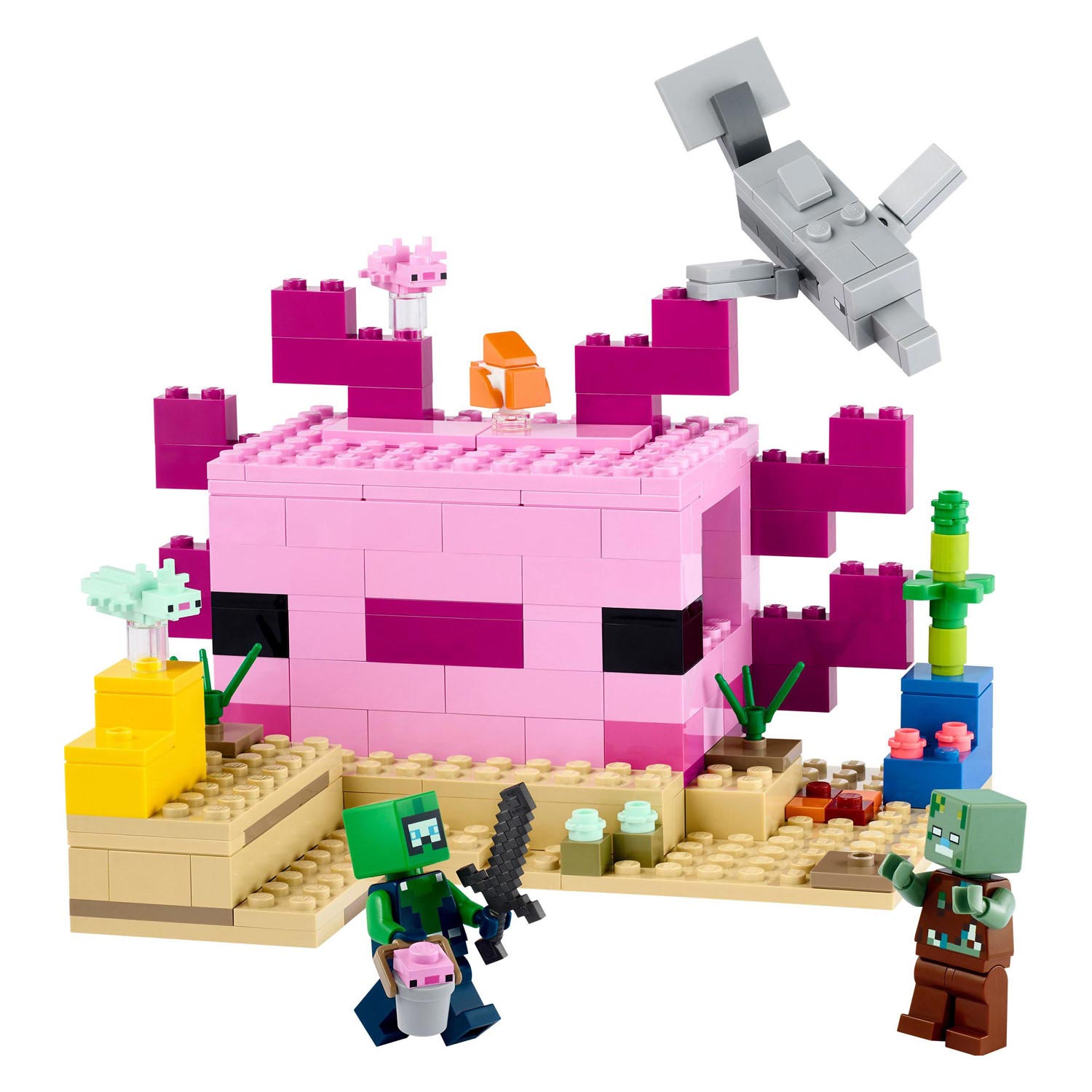 Lego LEGO Minecraft 21247 La maison de l'Axolotl