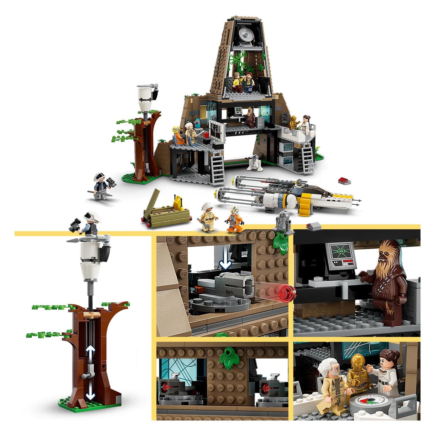 LEGO LEGO Star Wars 5365 Rebelbase sur Yavin 4