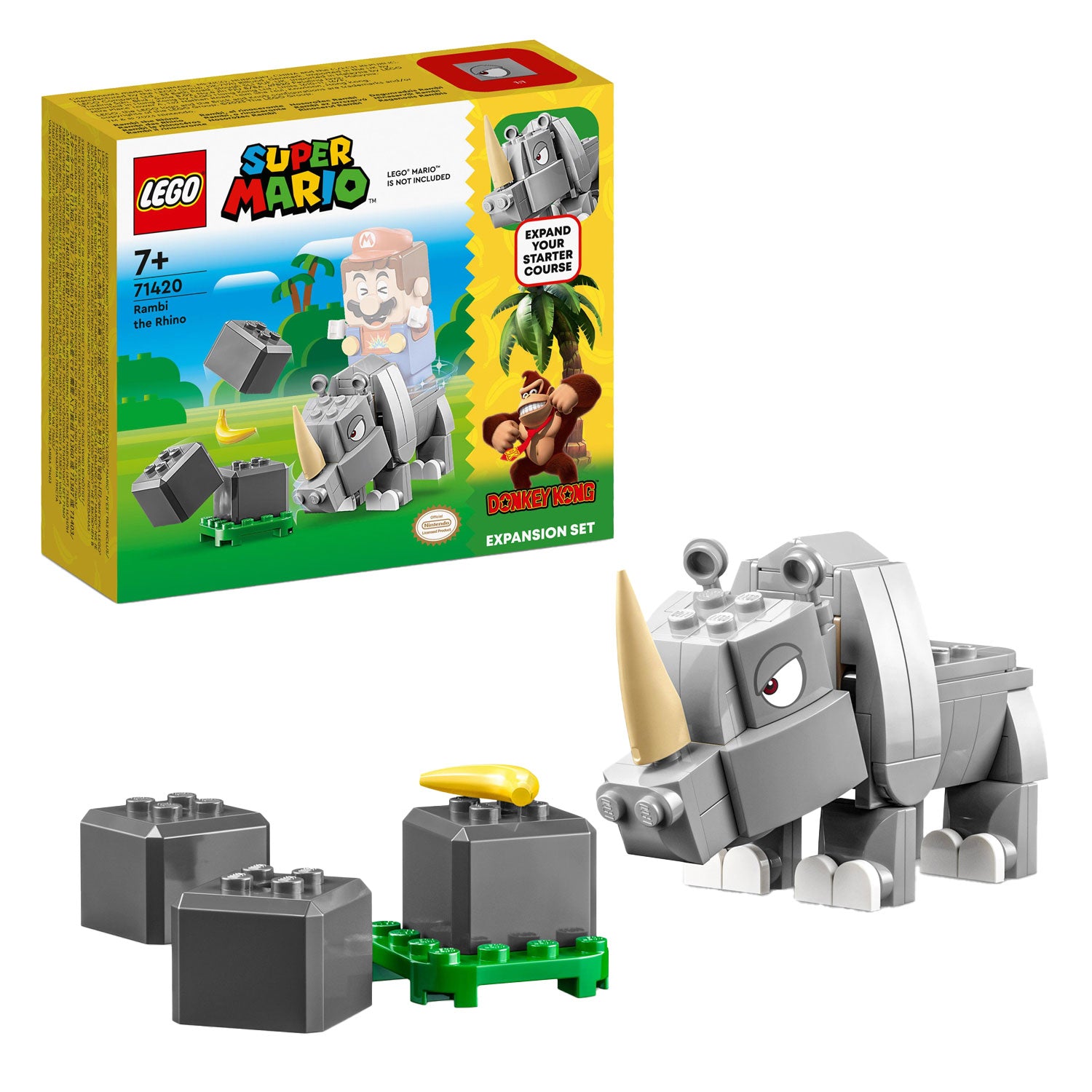 LEGO LEGO Super Mario 71420 Ensemble d'extension: Rambi de Rhino
