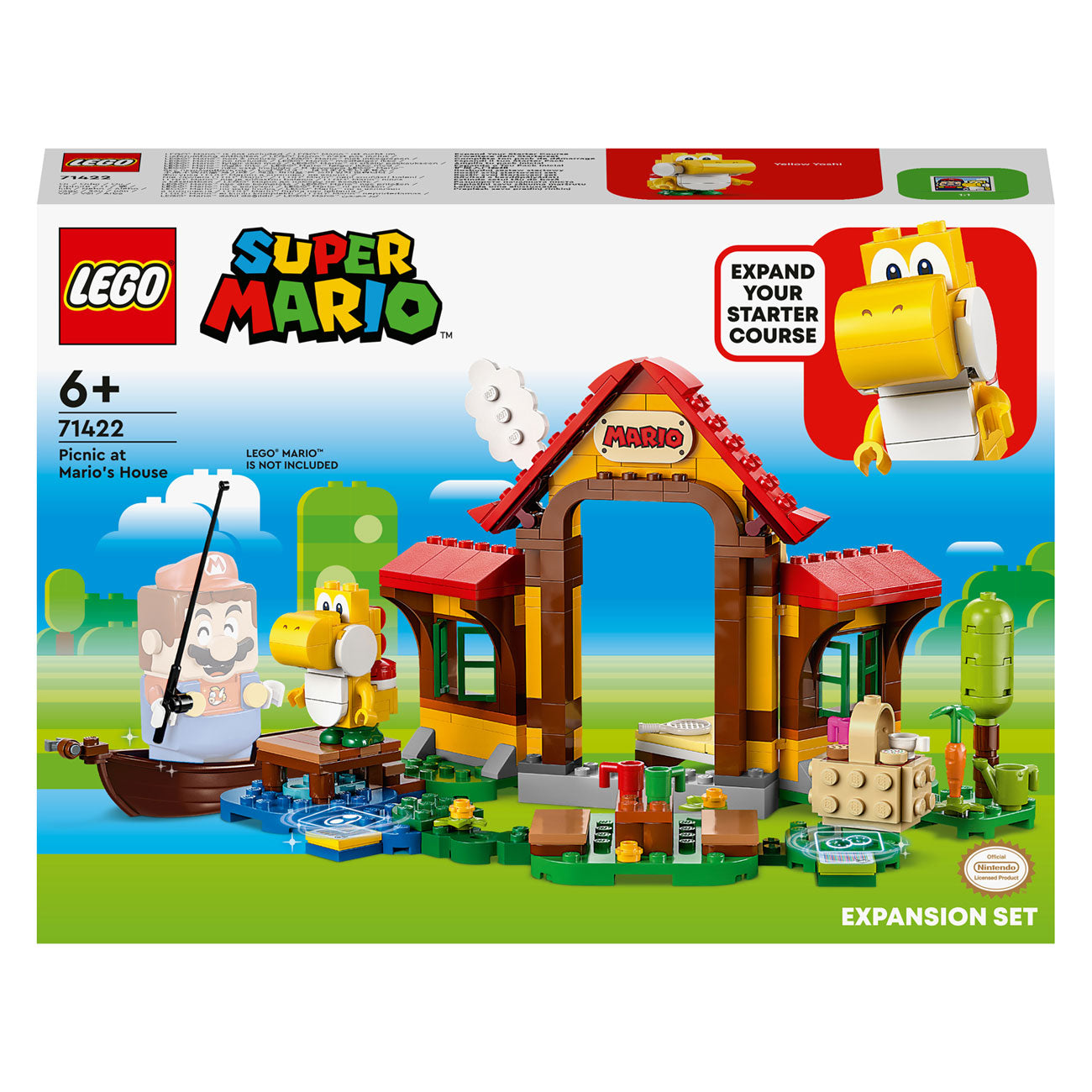 LEGO LEGO Super Mario 71422 Ensemble d'extension: pique-nique chez Mario