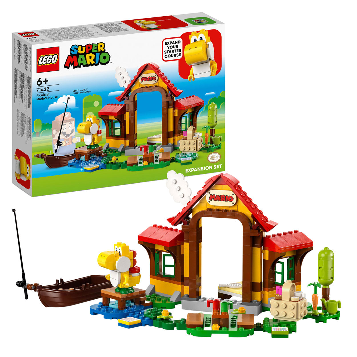 LEGO LEGO Super Mario 71422 Ensemble d'extension: pique-nique chez Mario