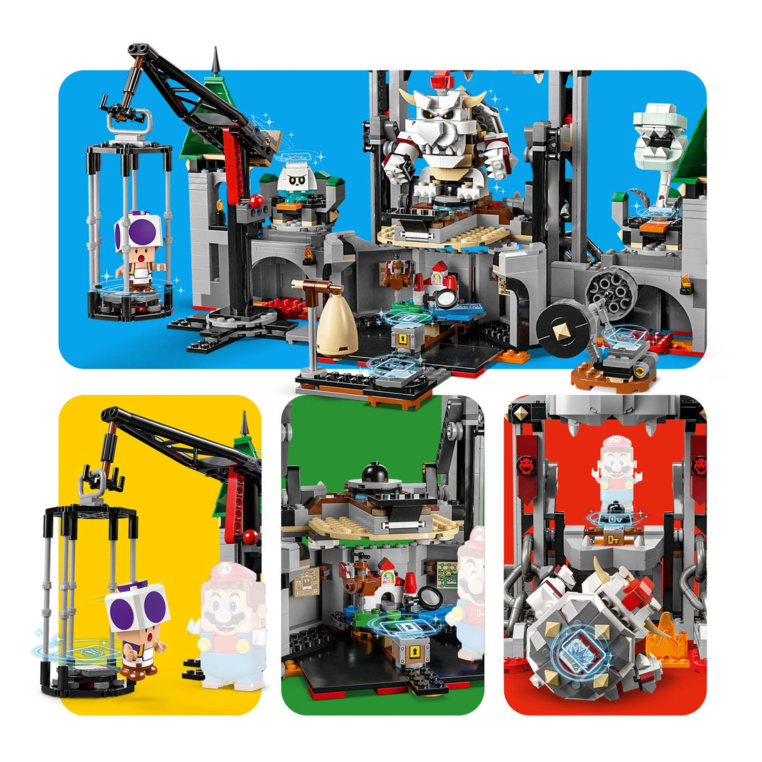 LEGO LEGO Super Mario 71423 Ensemble d'extension: Fight on Dry Bowsers Castle