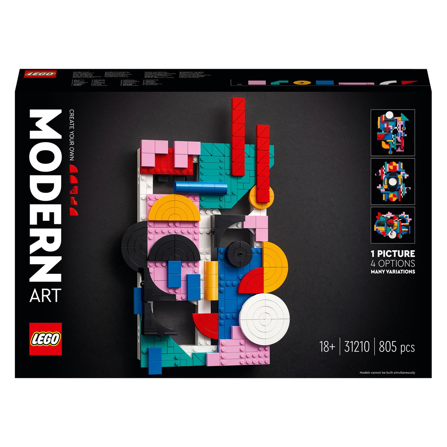 LEGO LEGO Art 31210 Art moderne
