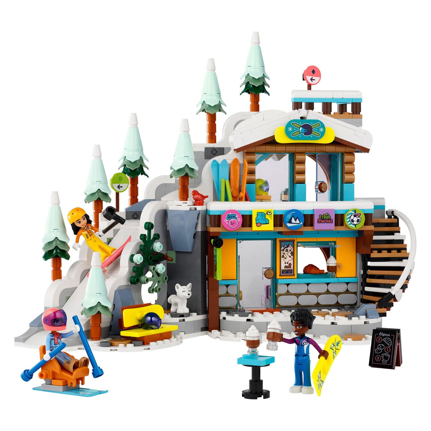 LEGO LEGO Friends 41756 Vacation Skipiste et Cafe