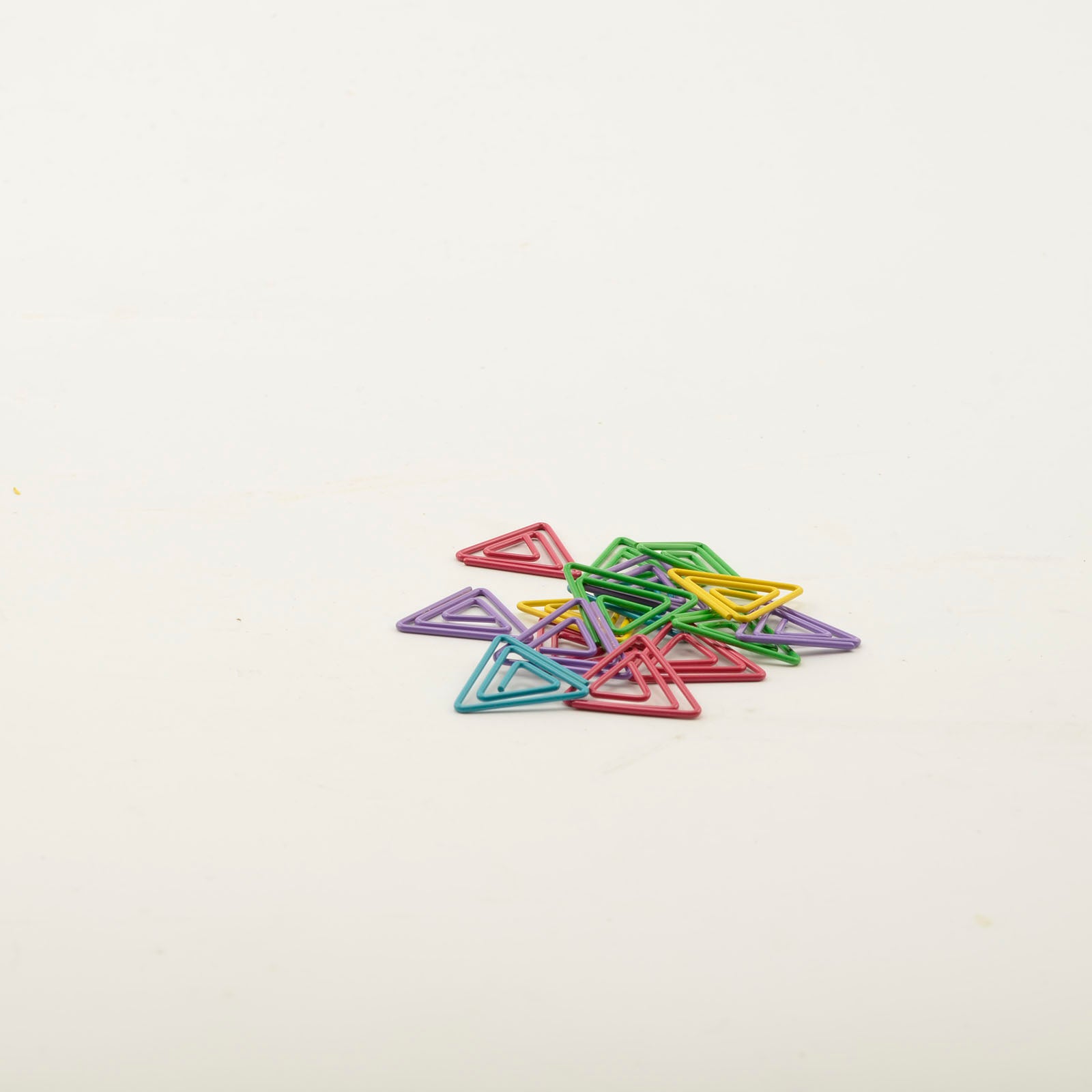 Vaessen creative • trombones en pot 200g + -394 pièces triangle