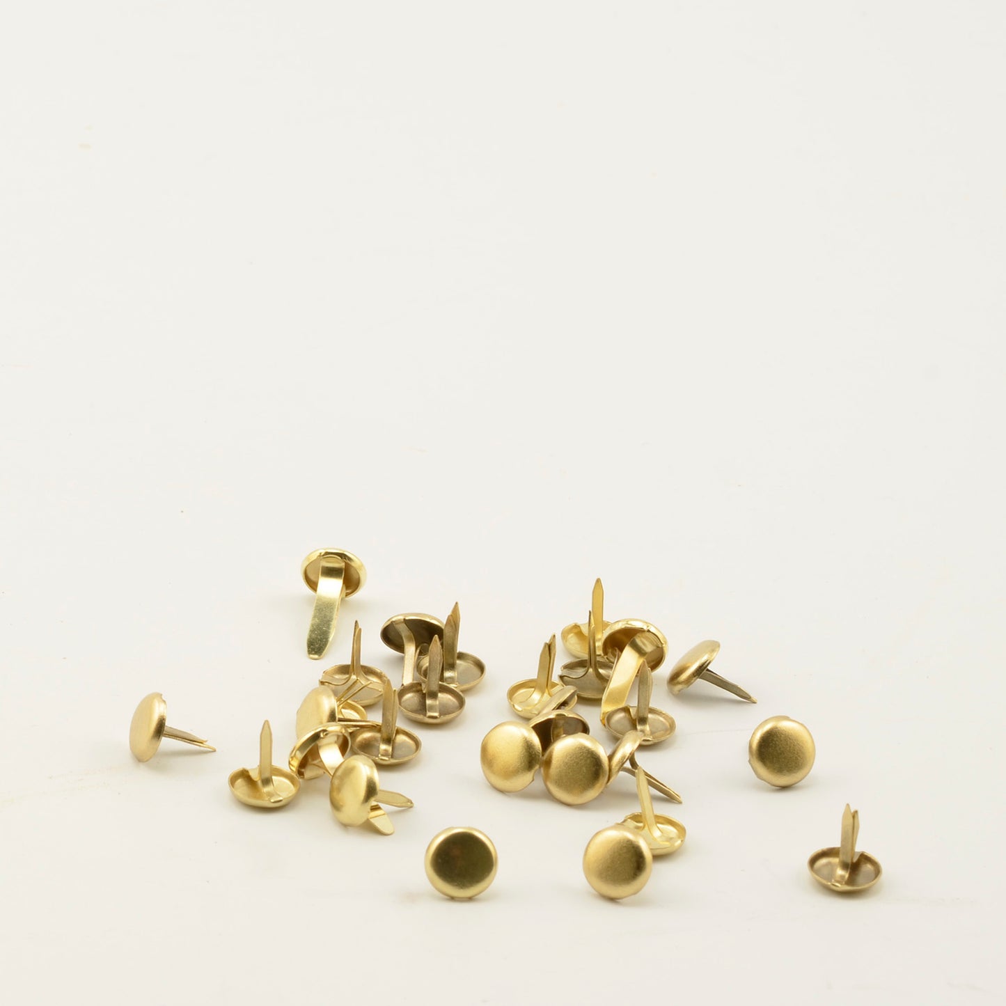 Vaessen creative • goupilles fendues en petit pot 25g rond doré