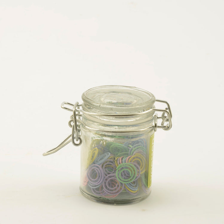 Vaessen creative • trombones en petit pot 40g + -149 pièces pastel rond