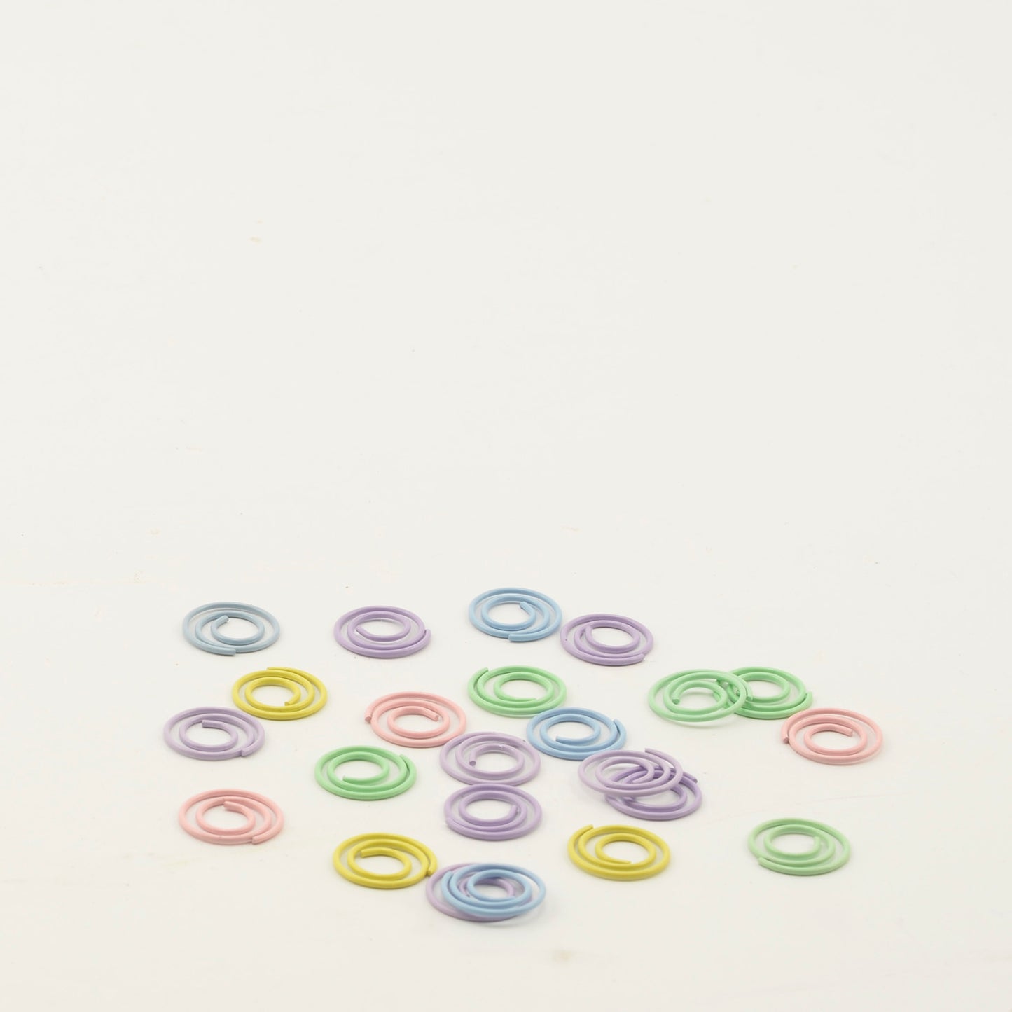 Vaessen creative • trombones en petit pot 40g + -149 pièces pastel rond
