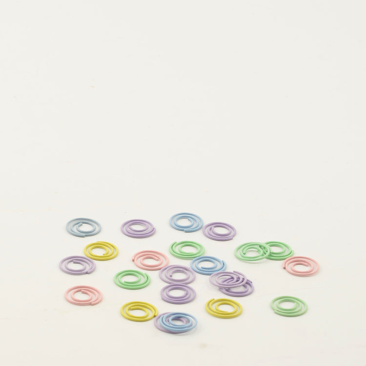 Vaessen creative • trombones en petit pot 40g + -149 pièces pastel rond