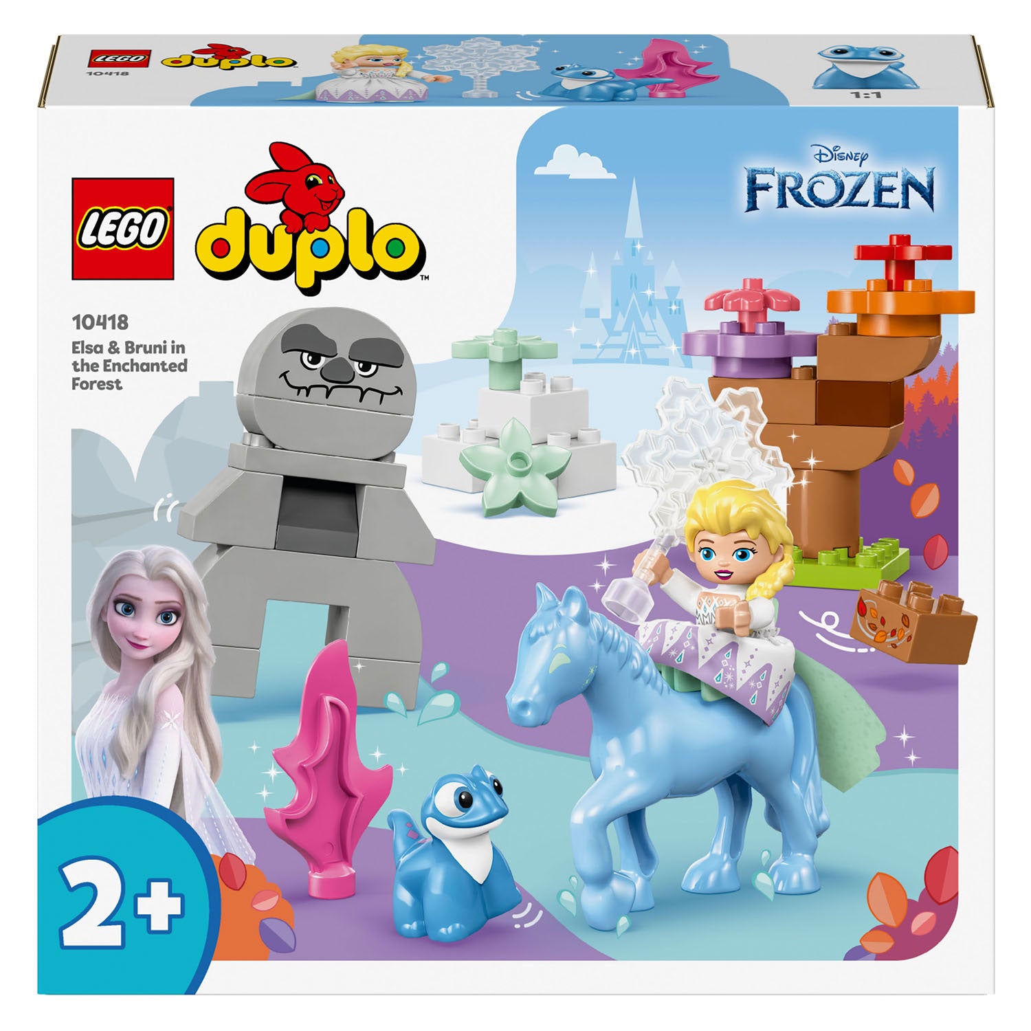 LEGO DUPLO LEGO DUPLO 10418 ELSA ET BUNI dans la forêt enchantée