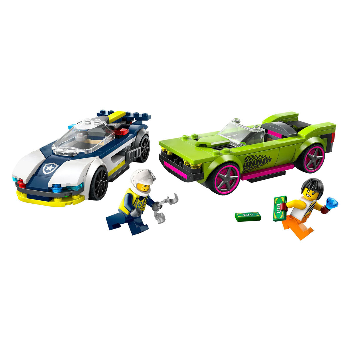 Lego LEGO City 60415 Voiture de police et poursuite en voiture rapide