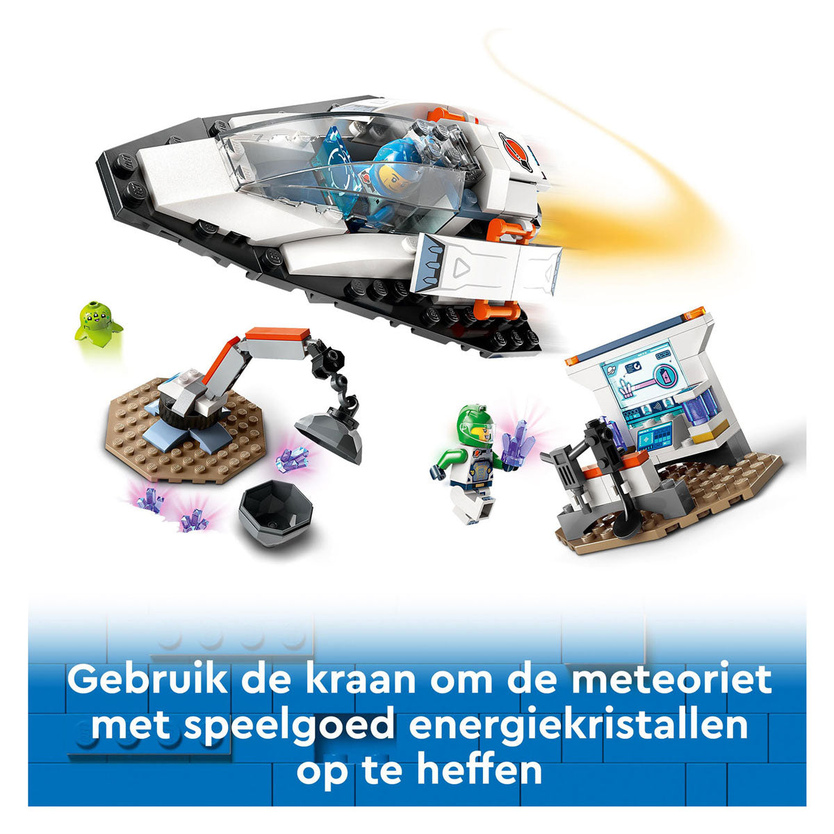 LEGO LEGO CITY 60429 Spaceship et découverte d'Asteroide