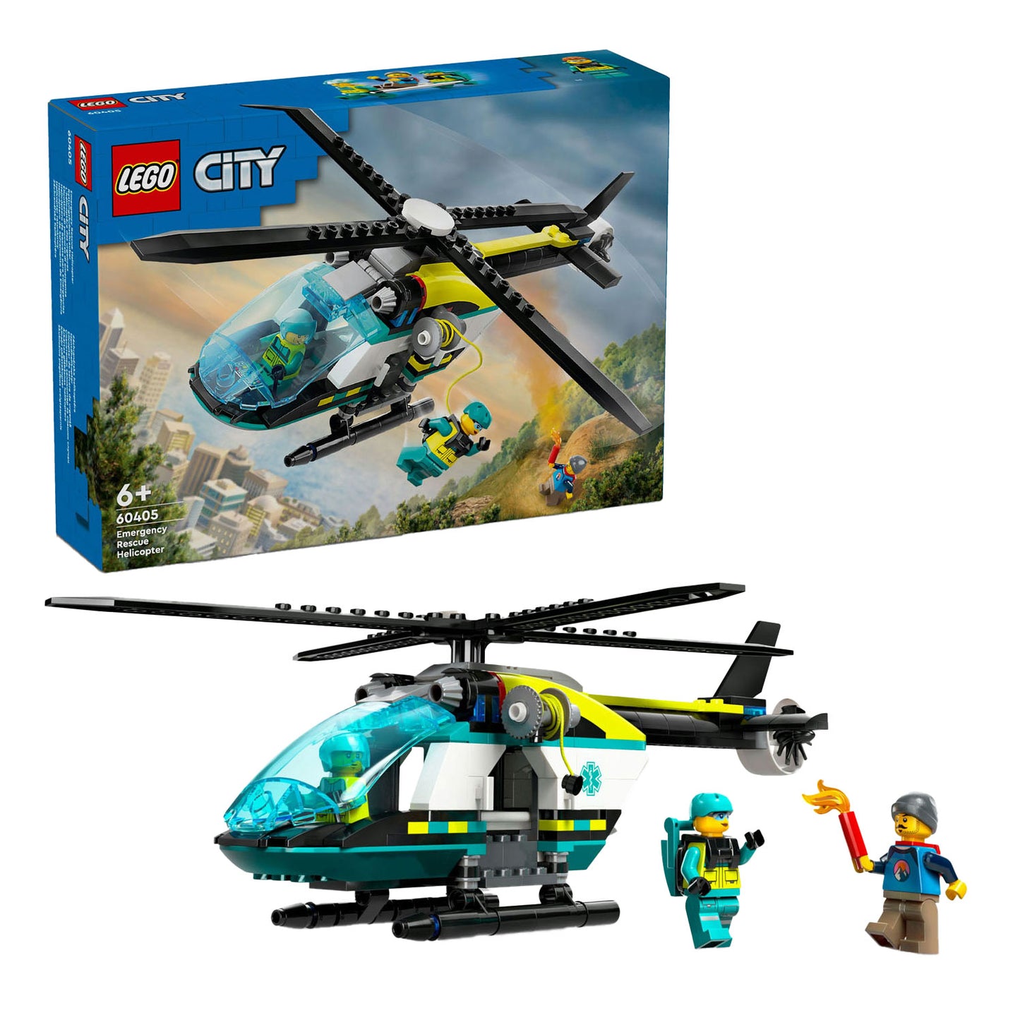 Lego LEGO City 60405 Hélicoptère de sauvetage