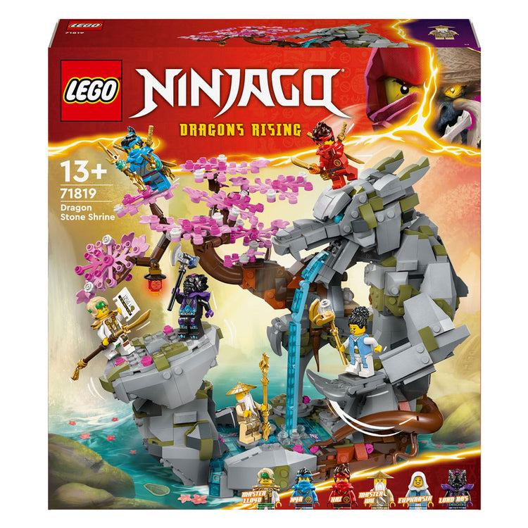 Lego lego ninajago 71819 autel du dragon de pierre
