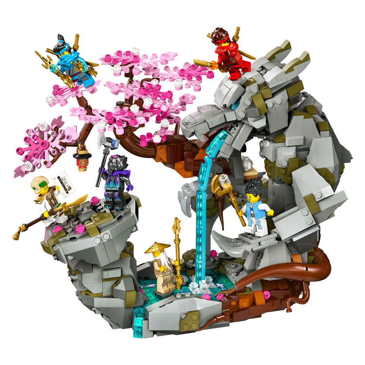 Lego lego ninajago 71819 autel du dragon de pierre