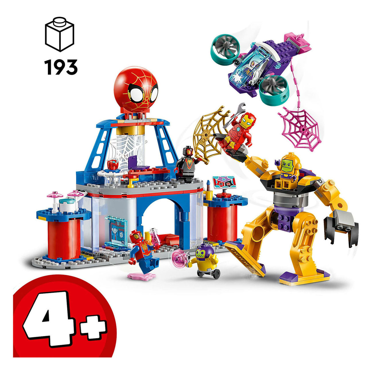 Lego Lego 10794 Team Spidey Webspinner siège social