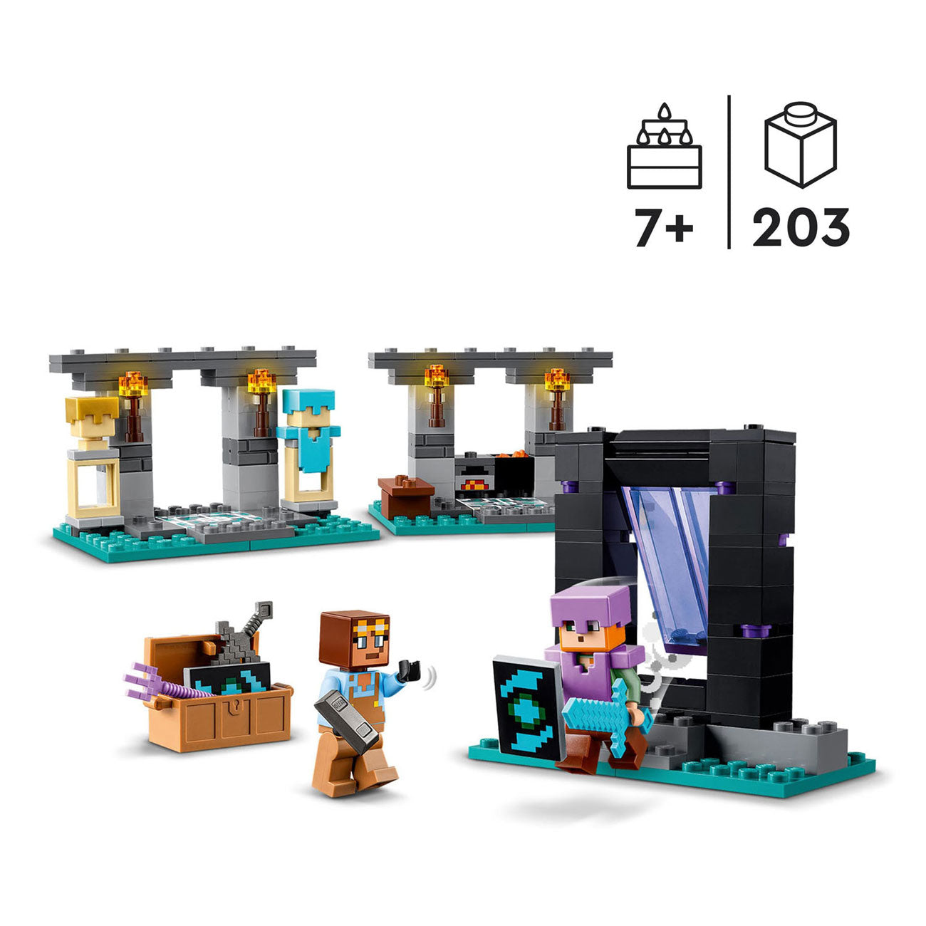 LEGO LEGO Minecraft 21252 de Araponsmederij