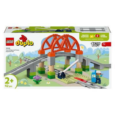 LEGO LEGO DUPLO TOWN 10426 TRAIN BRIDE et Rails Expansion Set