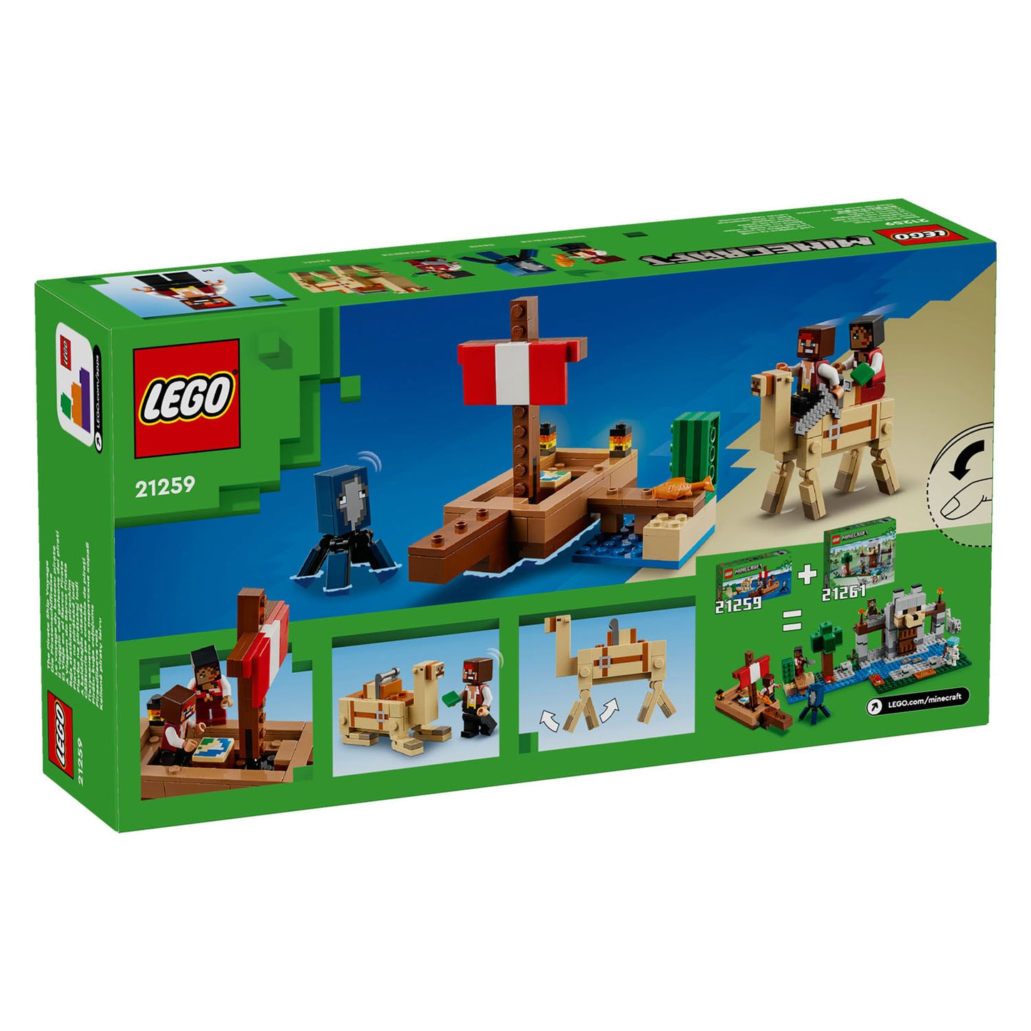 Lego Minecraft 21259 The Pirate Ship Trip
