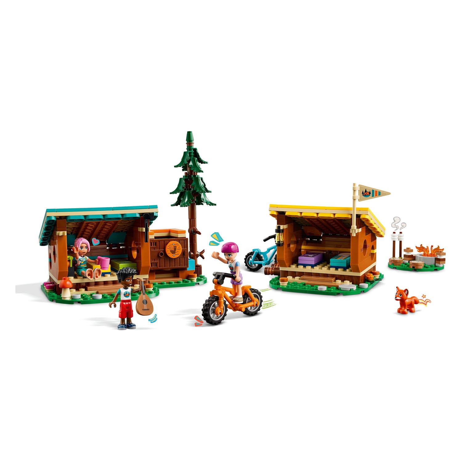 LEGO LEGO Friends 42624 Camp d'aventure confortable Boshutten
