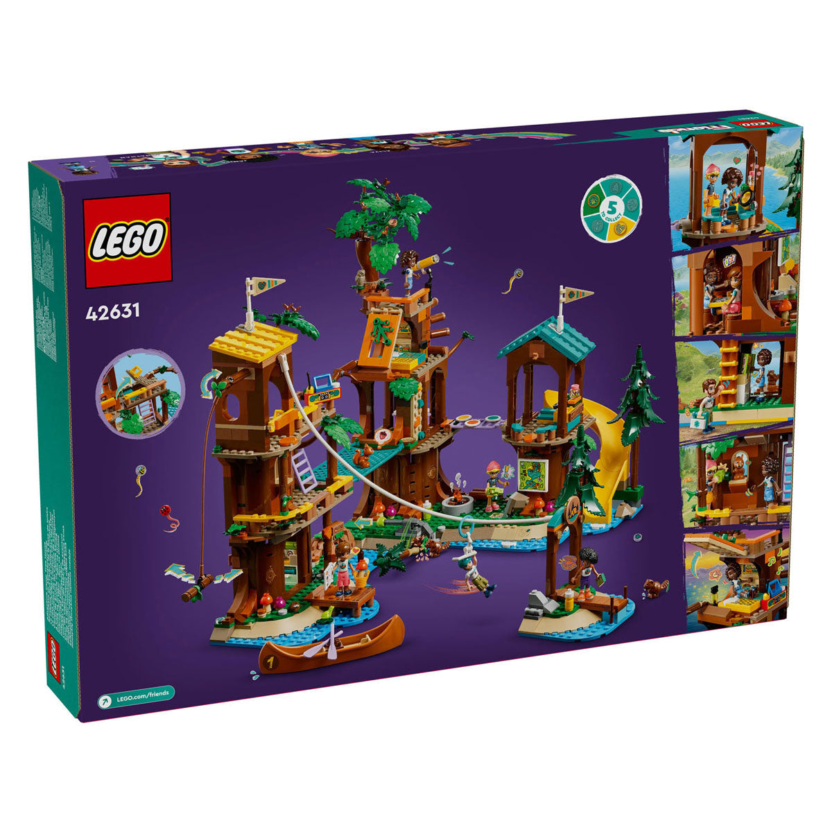 LEGO LEGO AMIS 42631 Adventure Camp Boomhut