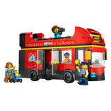 LEGO LEGO CITY 60407 TOURIST ROUGE DOUBLE RED - afbeelding 8
