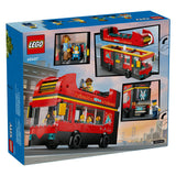 LEGO LEGO CITY 60407 TOURIST ROUGE DOUBLE RED - afbeelding 9