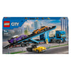 LEGO LEGO CITY 60408 Véhicule de transport avec voitures de sport