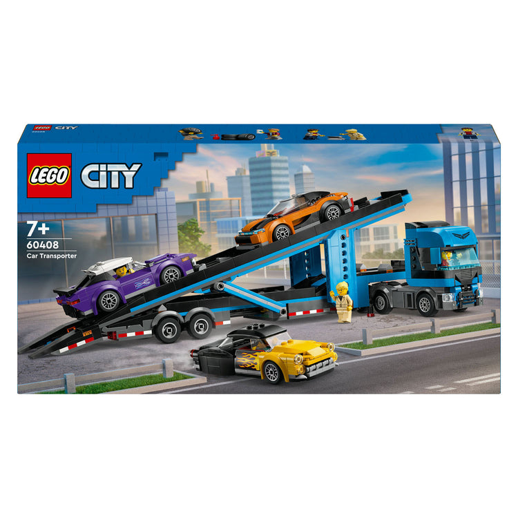 LEGO LEGO CITY 60408 Véhicule de transport avec voitures de sport