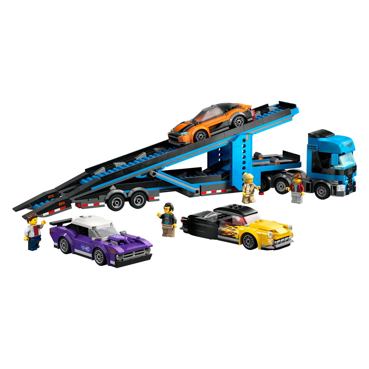 LEGO LEGO CITY 60408 Véhicule de transport avec voitures de sport