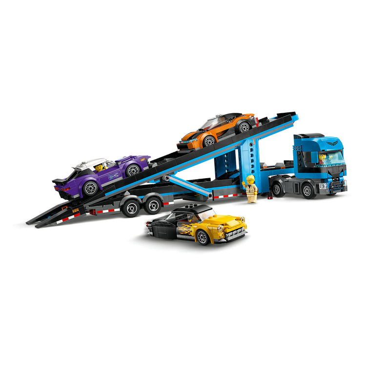 LEGO LEGO CITY 60408 Véhicule de transport avec voitures de sport