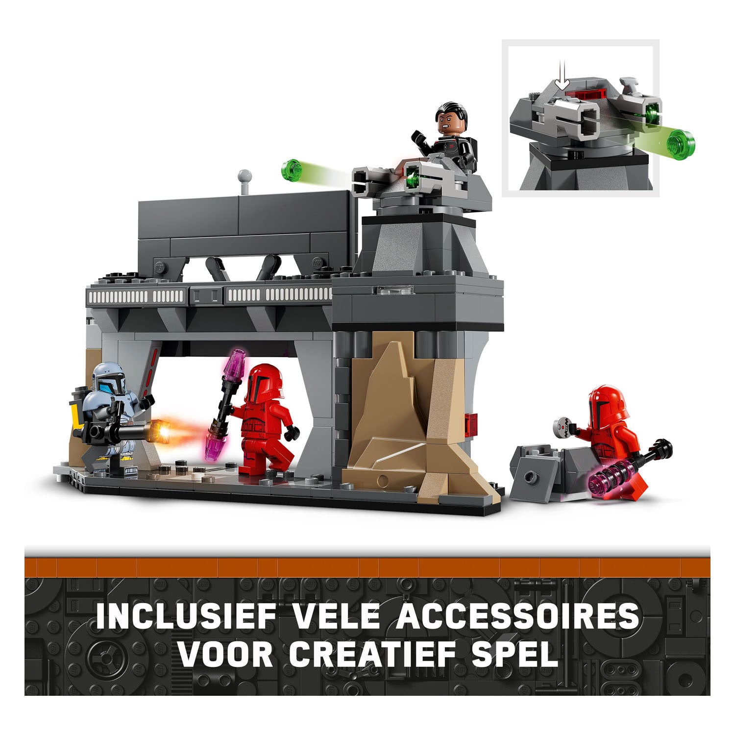 LEGO LEGO Star Wars 75386 Paz Vizsla et Moff Gideon Duel