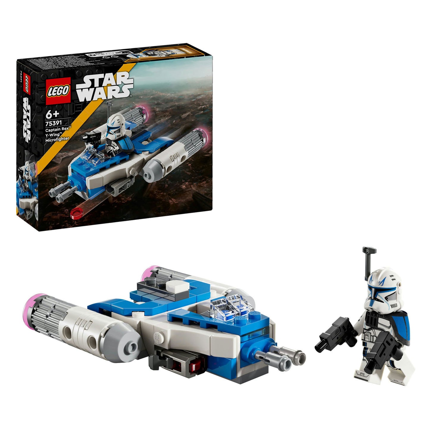 Lego Lego Star Wars 75391 Capitaine Y-Wing Microfighter