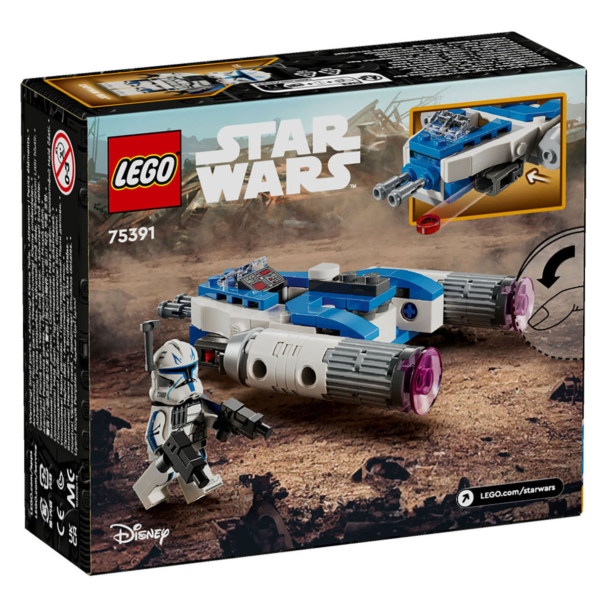 Lego Lego Star Wars 75391 Capitaine Y-Wing Microfighter