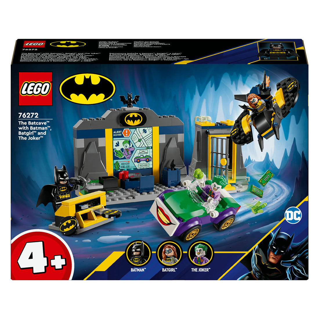 LEGO LEGO Super Heroes 76272 De Batcave avec Batman, Batgirl et le Joker