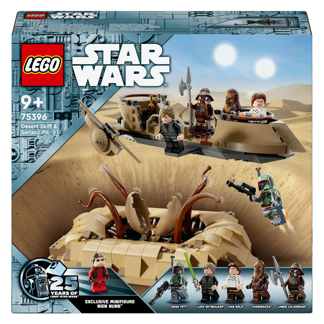 Lego Star Wars 75396 Desert Skiff et Sarlacc-Kuil
