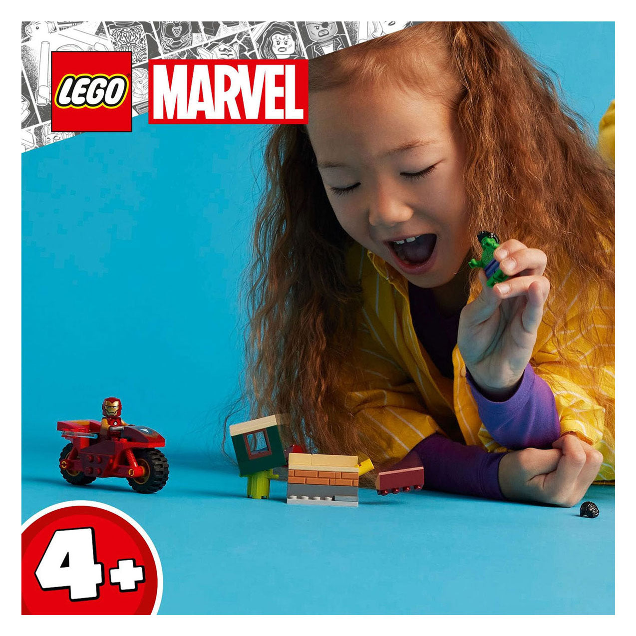 LEGO LEGO Super Heroes 76287 Iron Man avec moteur et de Hulk