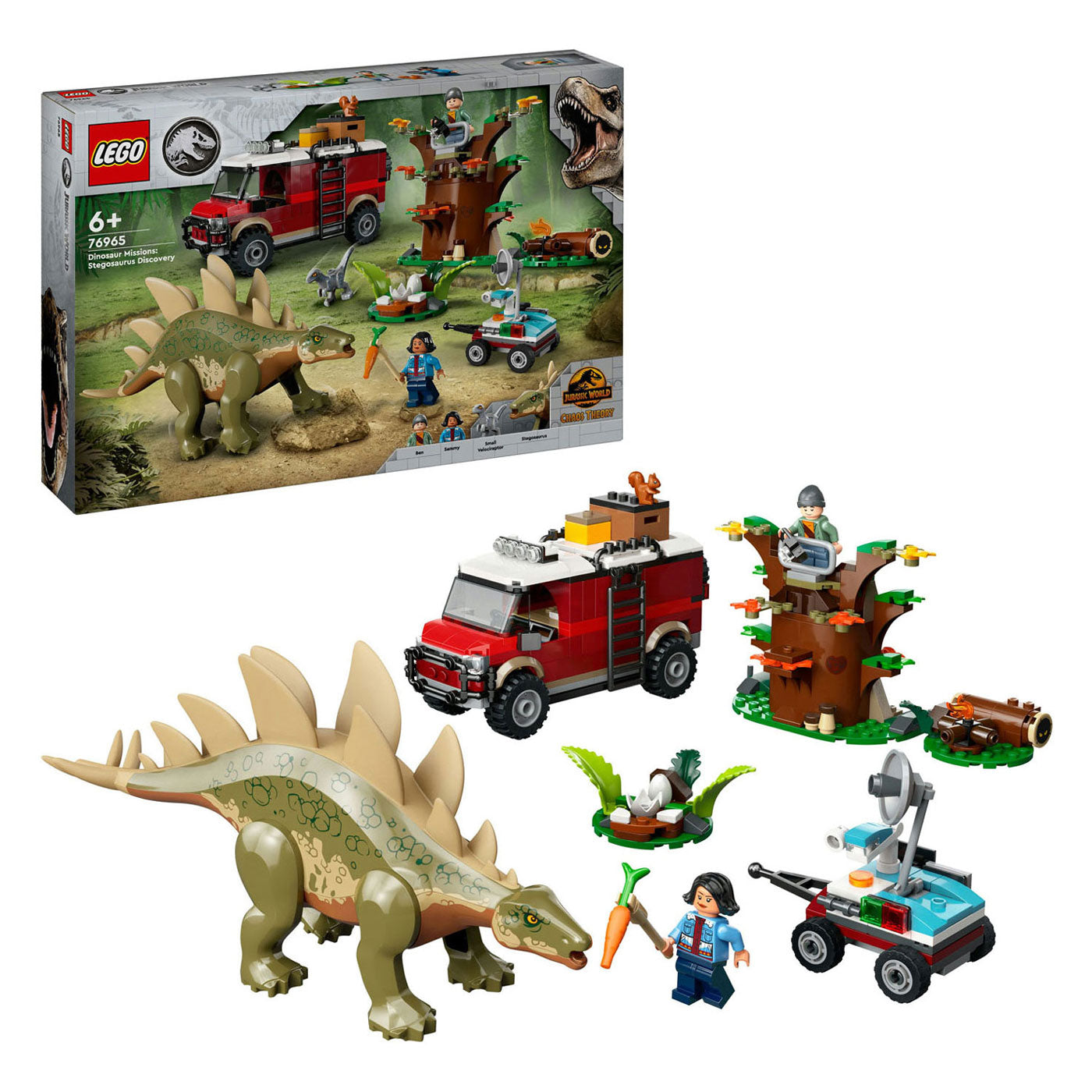 LEGO LEGO Jurassic World 76965 Dinosaurusmises: Stegosaurus Discovery