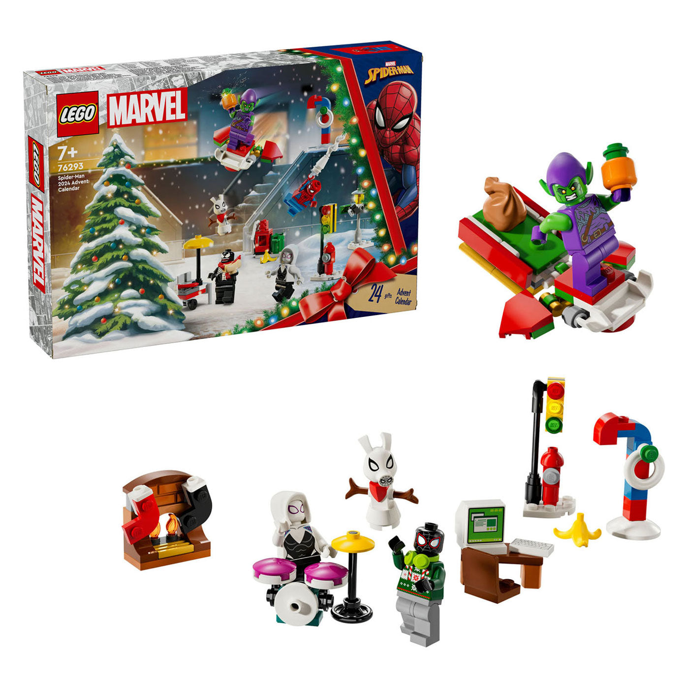 LEGO LEGO Super Heroes 76293 Spider-Man Advent Calendar 2024